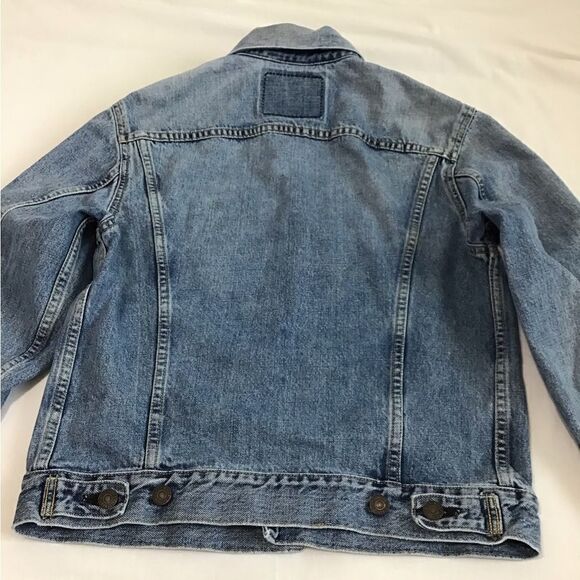 Levi’s Jean Jacket Big E Trucker Style Jacket Button J02 Vintage 80-90’s Size 38 - Picture 4 of 16